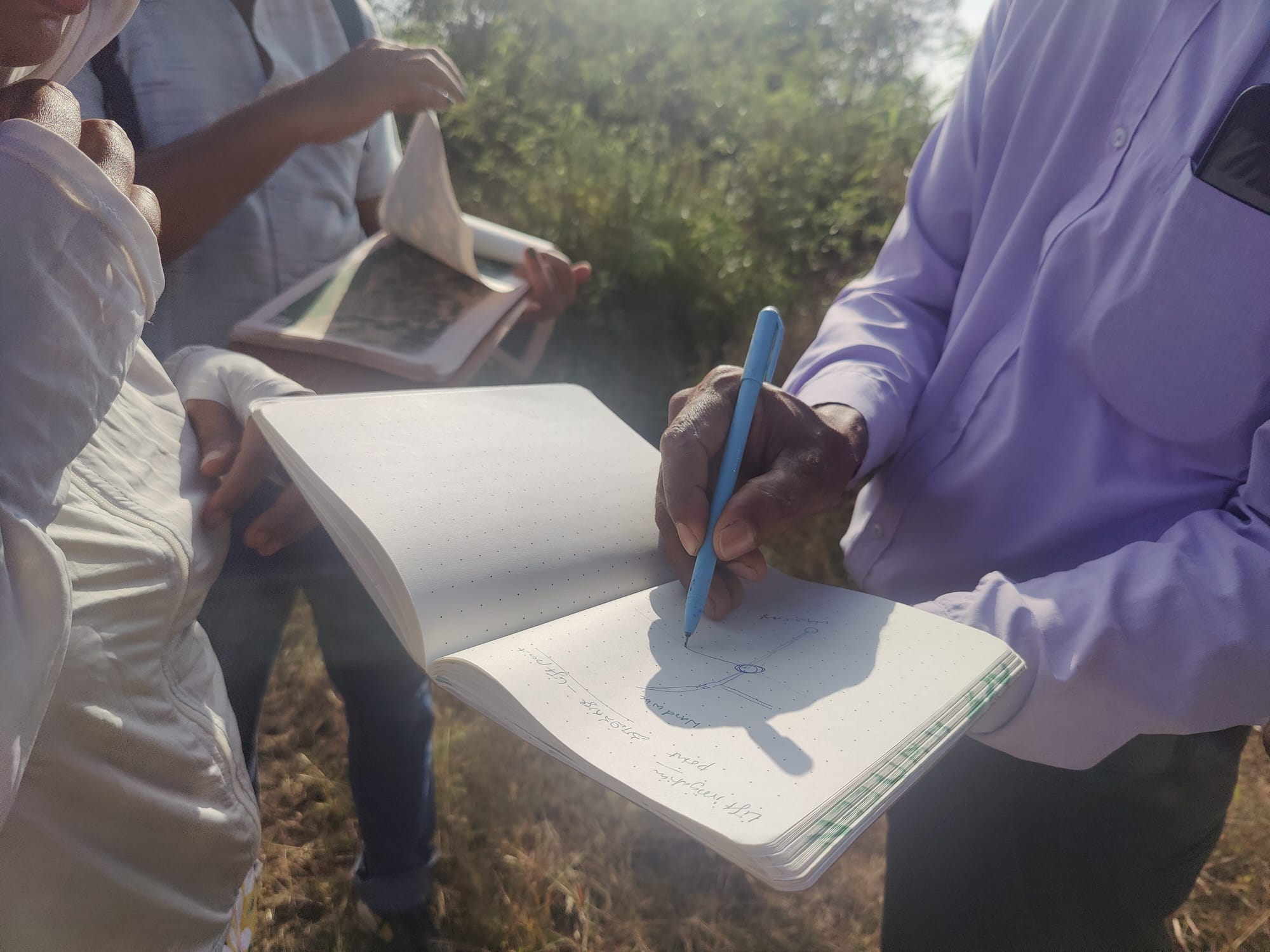 Beginning to Map Public Water Infrastructures of Aluru Gram Panchayat